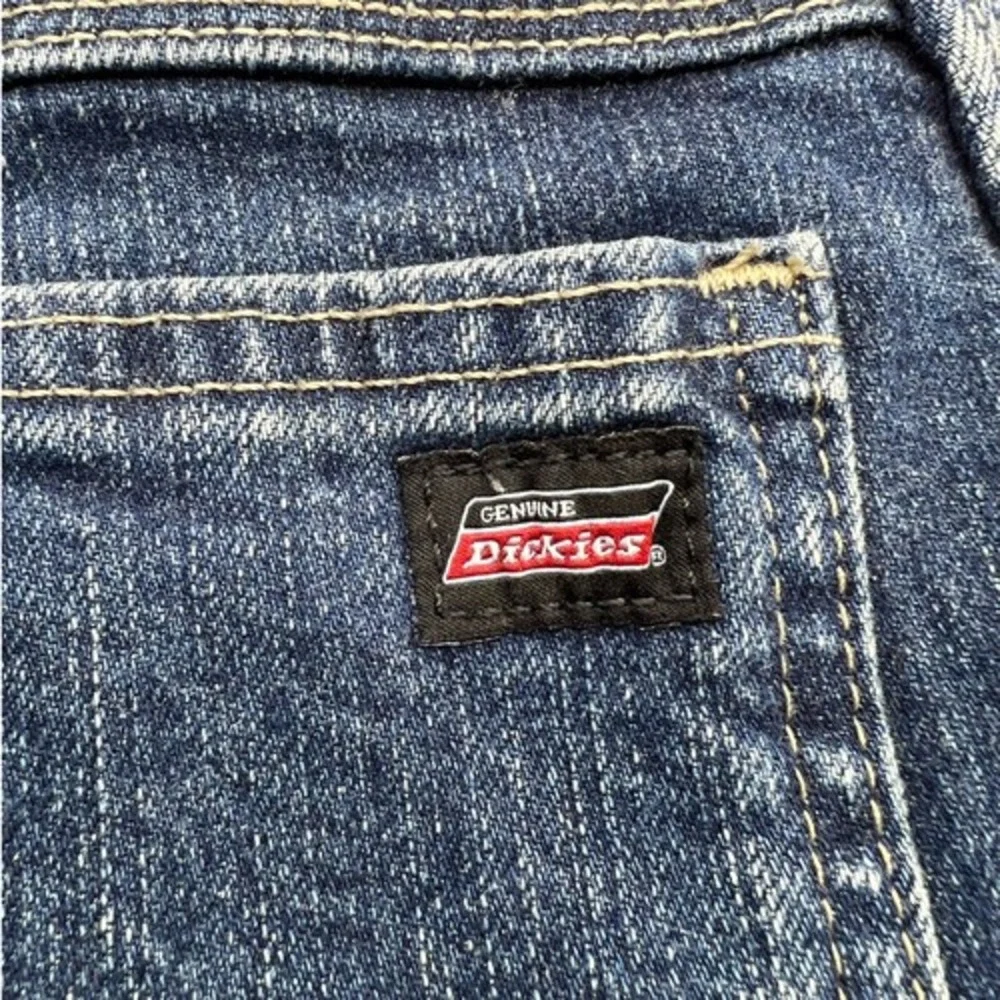 Mens Genuine DICKIES Carpenter Denim Blue Jeans Medium Wash‎ Size 36x32 Workwear
